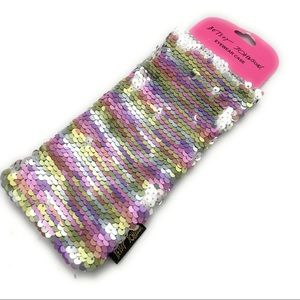 Betsy Johnson Sequined Sunglasses Case